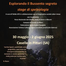 Esplorando il Bussento segreto – Stage di Speleologia